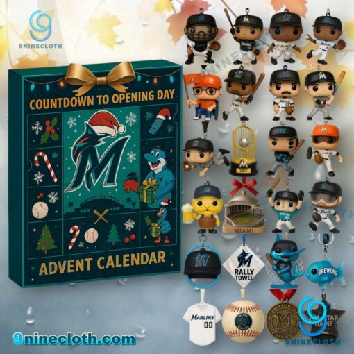 Miami Marlins Advent Calendar 2025 GEx027a