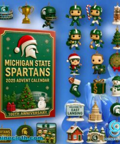 Michigan State Spartans 100th Anniversary Advent Calendar 2025 hUsSkjO