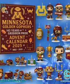 Minnesota Golden Gophers 143rd Anniversary Advent Calendar 2025 eC89D1z