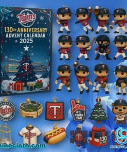 Minnesota Twins 130th Anniversary Advent Calendar 2025 nN957sX