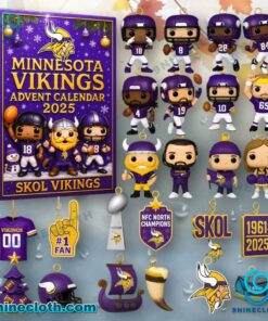 Minnesota Vikings Advent Calendar 2025 CW9Hbzl