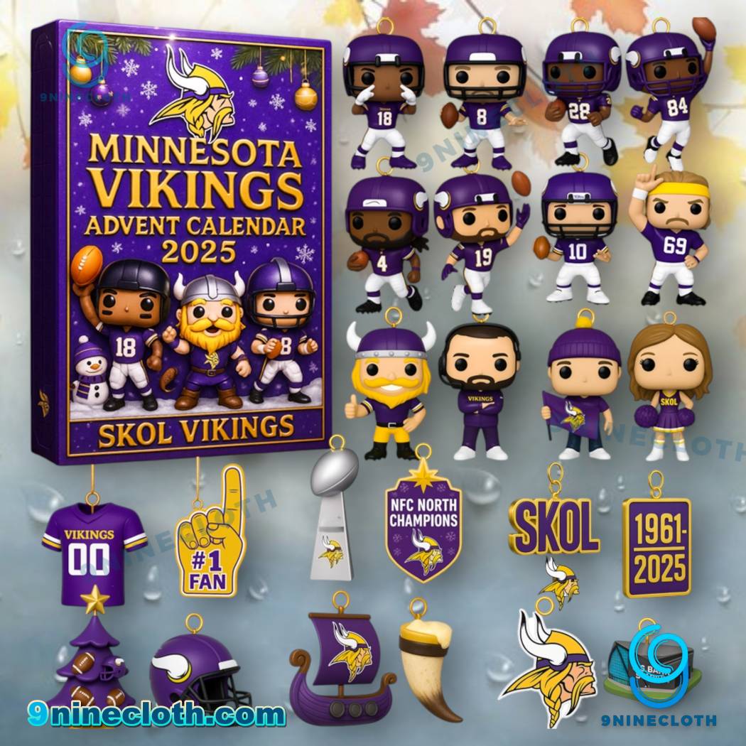 Minnesota Vikings Advent Calendar 2025 CW9Hbzl