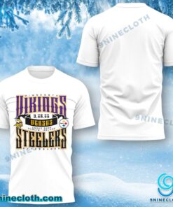 Minnesota Vikings Versus Pittsburgh Steelers 9.28.2025 T-shirt 3Z0epYi