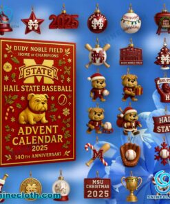 Mississippi State Bulldogs 140th Anniversary Advent Calendar 2025 lgu9PJO
