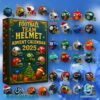 NFL Team Helmets Advent Calendar 2025 18UWbnY