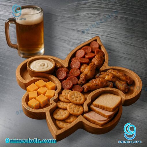 New Orleans Saints Wooden Charcuterie Board FsjHInY