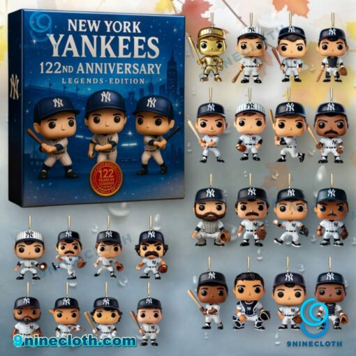 New York Yankees 122nd Anniversary Legends Advent Calendar 2025 NjtBPOT