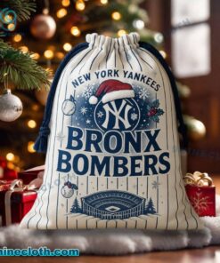 New York Yankees Bronx Bombers Holiday Santa Sack Uzq3dag