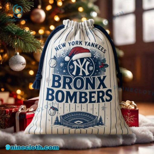 New York Yankees Bronx Bombers Holiday Santa Sack Uzq3dag