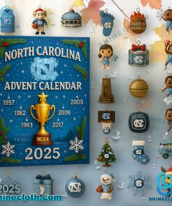 North Carolina Tar Heels Advent Calendar 2025 sZAHpgw
