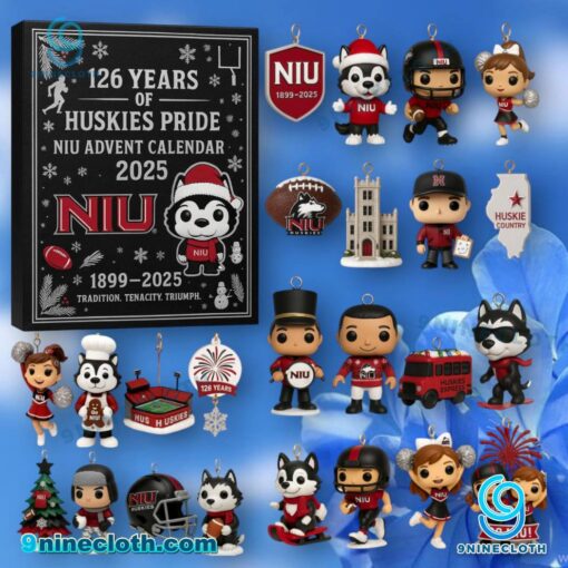 Northern Illinois Huskies 126th Anniversary Advent Calendar 2025 i76Zjmz