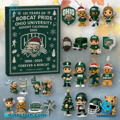 Ohio Bobcats 131st Anniversary Advent Calendar 2025 8aLOH0Q
