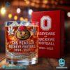 Ohio State Buckeyes 135 Years 1890-2025 Whiskey Glass-a QXBEqLo
