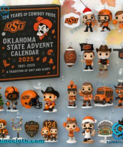 Oklahoma State Cowboys 124th Anniversary Advent Calendar 2025 JUOSng9