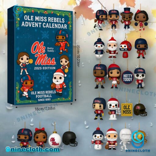 Ole Miss Rebels Advent Calendar 2025 hELRNKQ