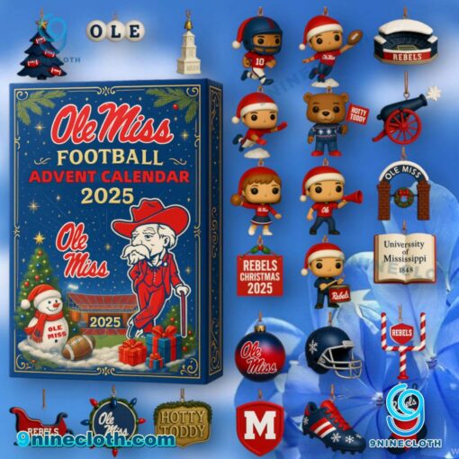 Ole Miss Rebels Football Advent Calendar 2025 v0SyVLI