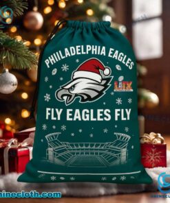 Philadelphia Eagles Fly Eagles Fly Holiday Santa Sack qYWmfFt