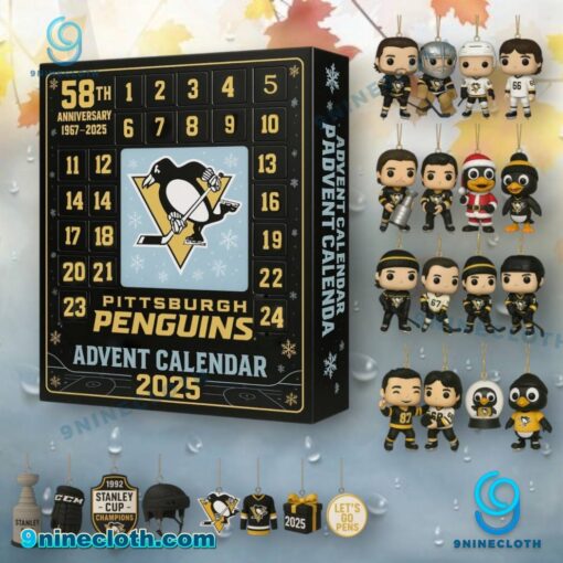 Pittsburgh Penguins 58th Anniversary Advent Calendar 2025 M7vlc4f