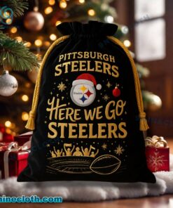 Pittsburgh Steelers Holiday Santa Sack N73FUdW