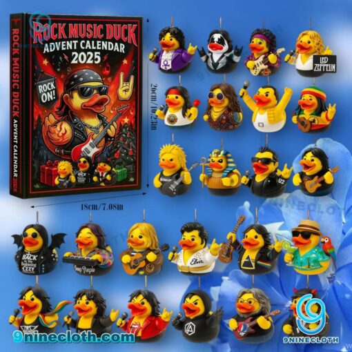 Rock Music Duck Advent Calendar 2025 GygUuXh