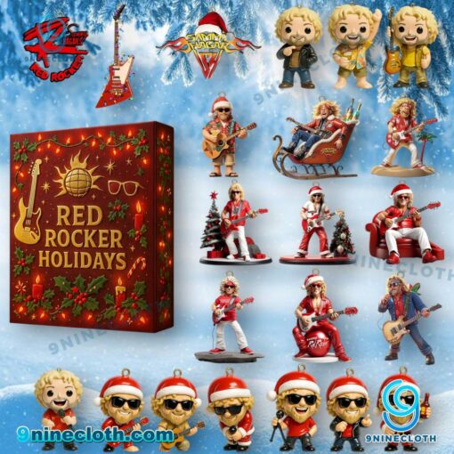 Sammy Hagar Red Rocker Holidays Advent Calendar 2025 JC8URaZ