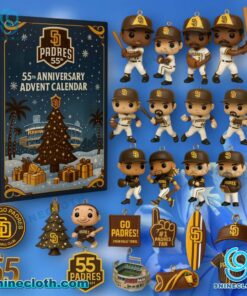 San Diego Padres 55th Anniversary Advent Calendar 2025 Sn5j807