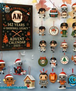San Francisco Giants 142 Years Of Baseball Legacy Advent Calendar 2025 6igdSNs
