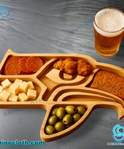 Seattle Seahawks Wooden Charcuterie Board 1zcomrT