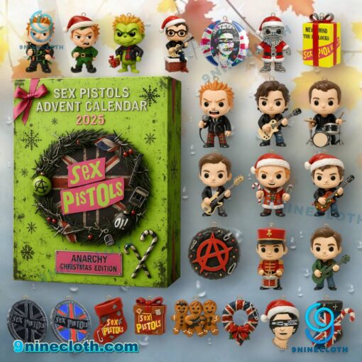 Sex Pistols Anarchy Christmas Edition Advent Calendar 2025 u7AZtLH
