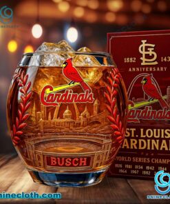 St. Louis Cardinals 143rd Anniversary Whiskey Glass 7nHTwQc