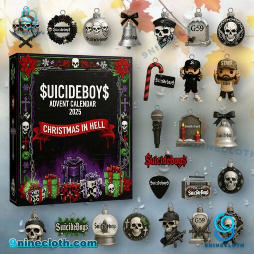Suicideboys Christmas In Hell Advent Calendar 2025 iknj73U