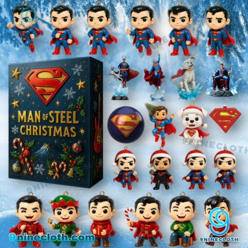 Superman Man Of Steel Christmas Advent Calendar 2025 Z3B4SrY