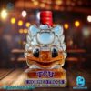 Tcu Horned Frogs Mascot Whiskey Bottle-b ObMWnPH