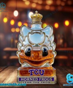 Tcu Horned Frogs Mascot Whiskey Bottle 8gbNxsQ