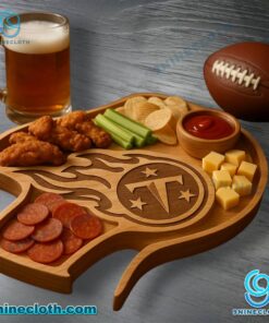 Tennessee Titans Wooden Charcuterie Board 0kpZsCB