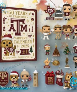 Texas A&M Aggies 150 Years Advent Calendar 2025 amhE7vX