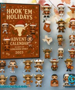 Texas Longhorns Hook 'em Holidays Advent Calendar 2025 ZJz3qEV