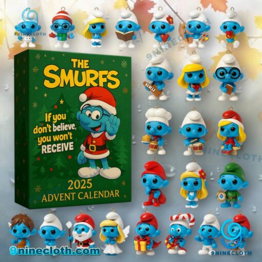 The Smurfs Advent Calendar 2025 QbKI4GJ