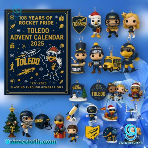 Toledo Rockets 108th Anniversary Advent Calendar 2025 yQNvwCl