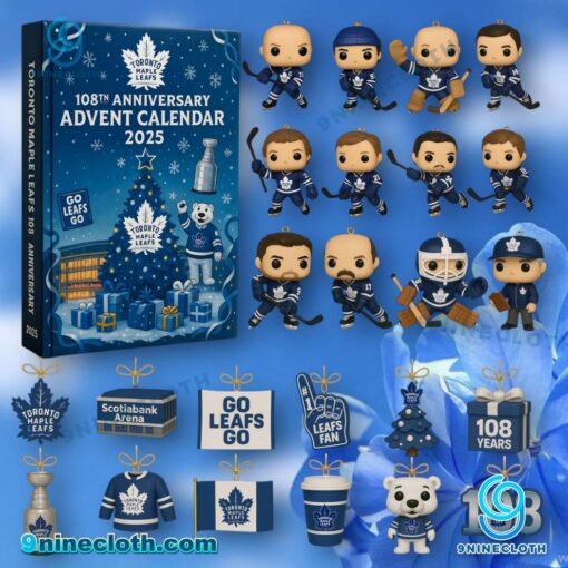 Toronto Maple Leafs 108th Anniversary Advent Calendar 2025 dVYEQN7