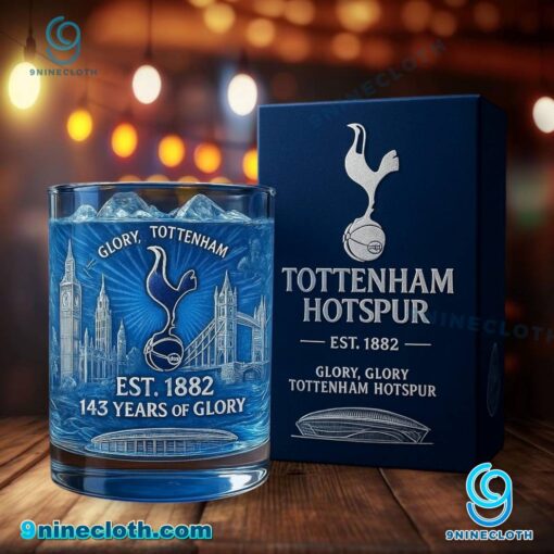 Tottenham Hotspur 143 Years Of Glory Whiskey Glass nuh2AOU