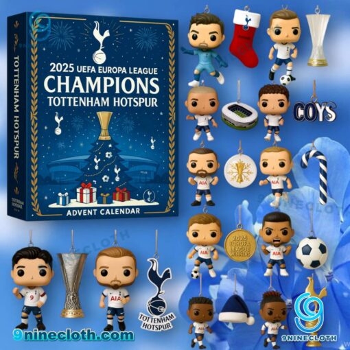 Tottenham Hotspur 2025 Europa League Champions Advent Calendar 2025 9tOSGd0