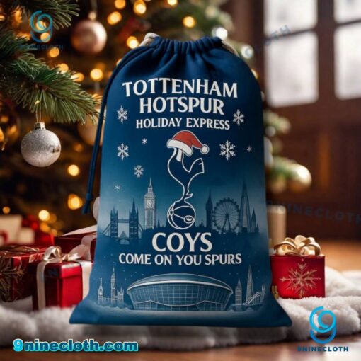 Tottenham Hotspur Come On You Spurs Holiday Santa Sack RI5umZD