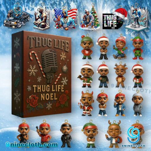 Tupac Shakur Thug Life Noel Advent Calendar 2025 B2dxyWI