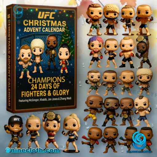 UFC Christmas Advent Calendar 2025 MOPCrhF