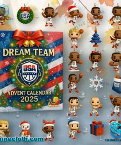 USA Dream Team Advent Calendar 2025 Bf4Mdiy