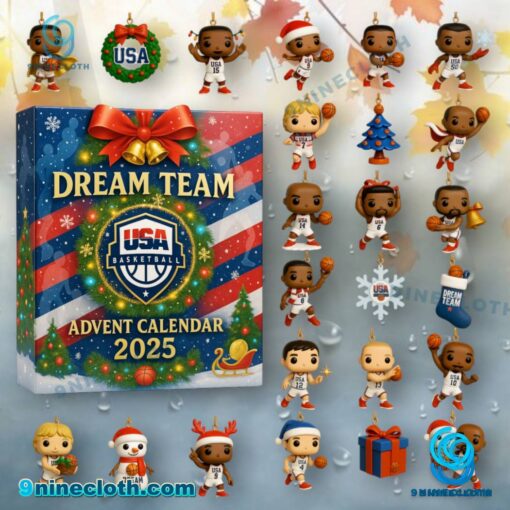 USA Dream Team Advent Calendar 2025 Bf4Mdiy