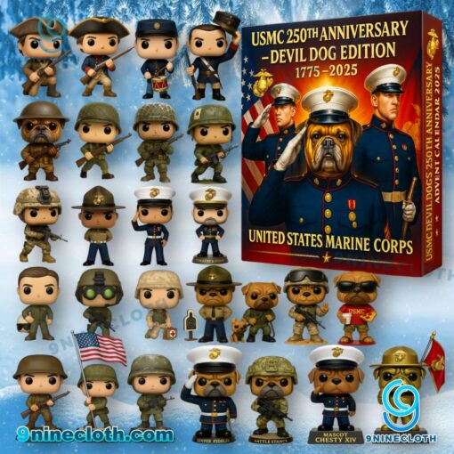 USMC Devil Dogs 250th Anniversary Advent Calendar 2025 c4tZsT2