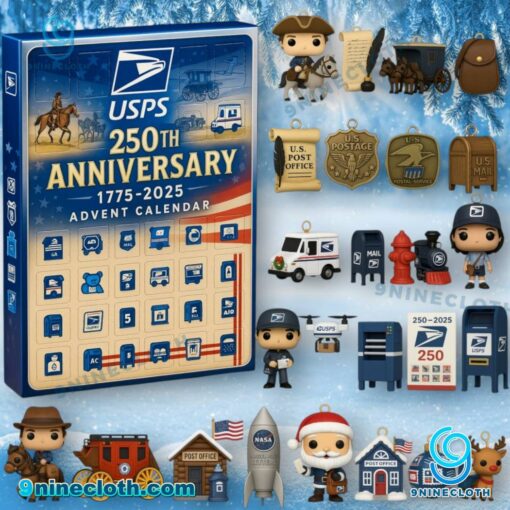 USPS 250th Anniversary Advent Calendar 2025 zh6l845