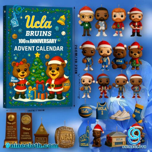 Ucla Bruins 106th Anniversary Advent Calendar 2025 XAygnVa
